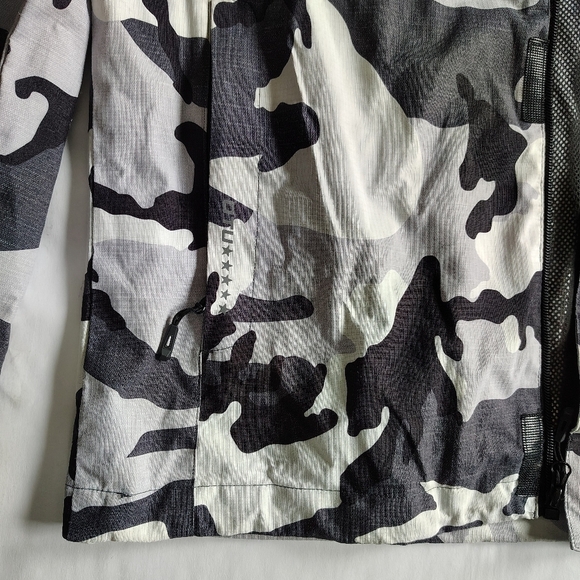 OTU Waterproof Jacket Men’s Small Breathable Camouflage Lined Hiking Full Zip - Picture 12 of 16